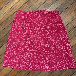 Red Polka Dot Skirt